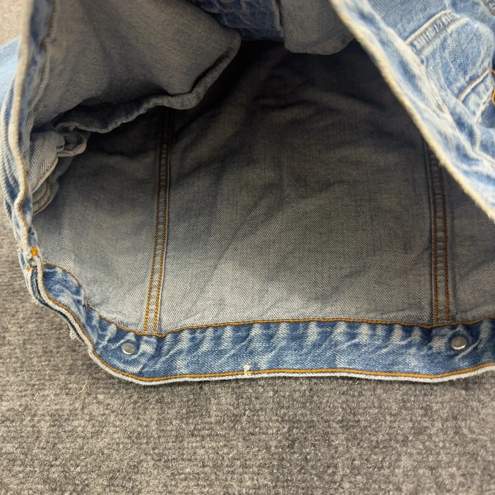 Vintage Old Navy Denim Jacket Kids 10 Blue Cotton Trucker 90s Streetwear